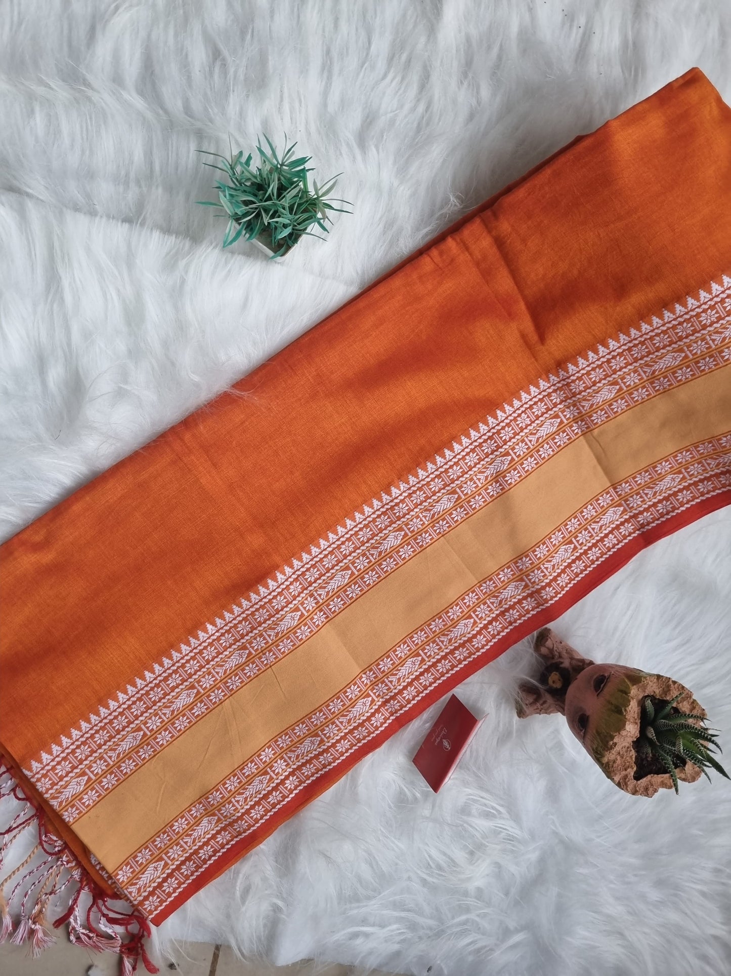 Khadi Cotton with Border