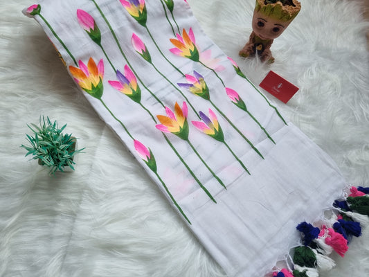 Mul cotton handpainted